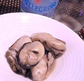 牡蛎の酒蒸し